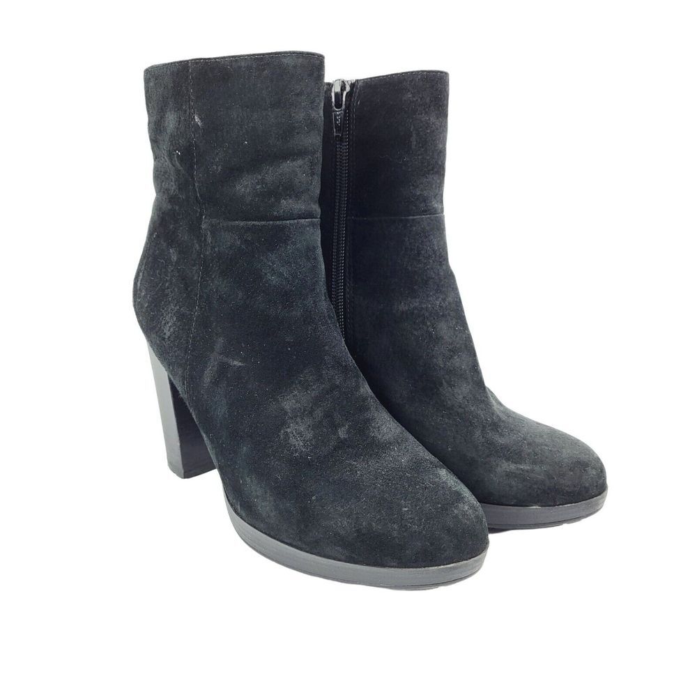 Le Chateau Suede Ankle Bootie - Size 37